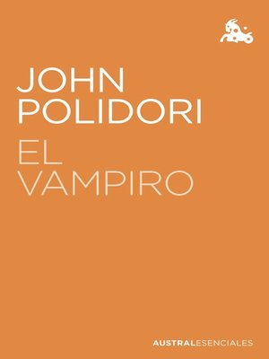 cover image of El Vampiro